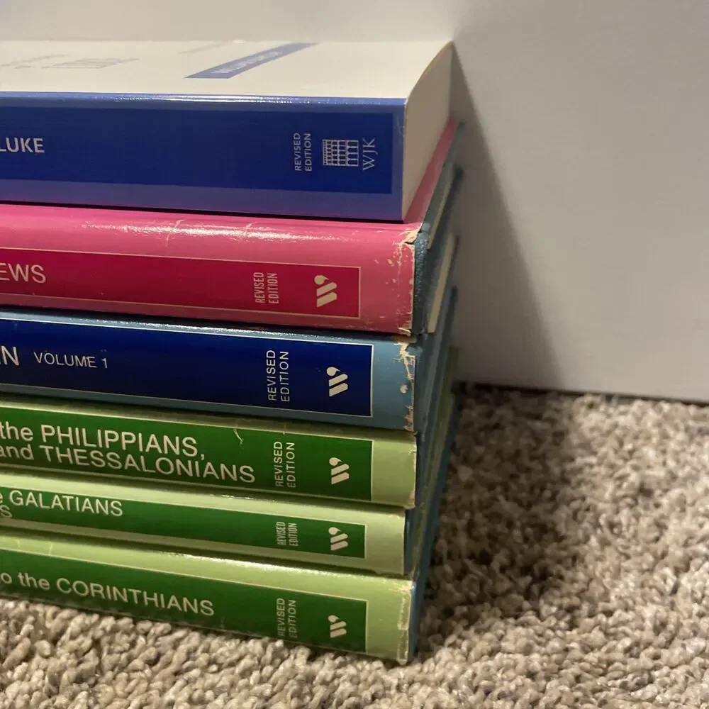 William Barclay the Daily Study Bible Series Book Lot 6 Books